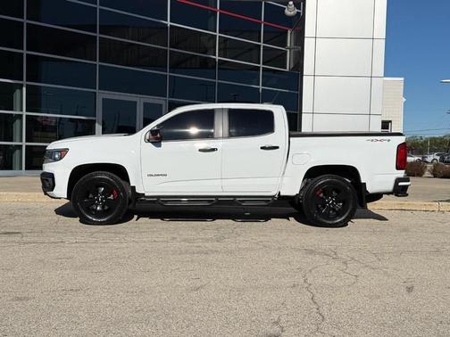Summit White 2021 Chevrolet Colorado LT