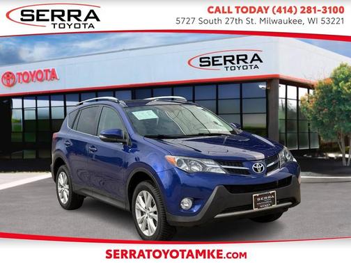 Blue Crush Metallic 2015 Toyota RAV4 Limited