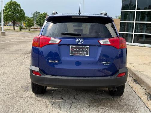 Blue Crush Metallic 2015 Toyota RAV4 Limited