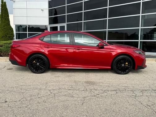 Supersonic Red 2025 Toyota Camry XSE