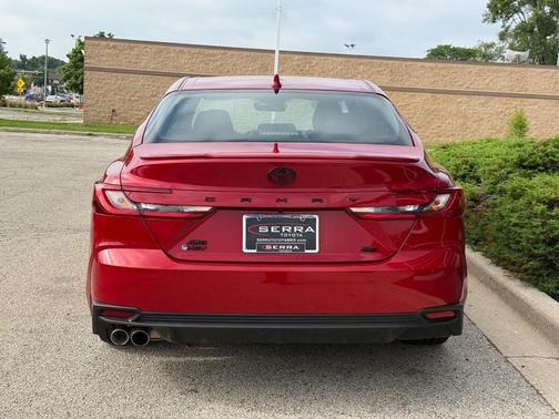 Supersonic Red 2025 Toyota Camry XSE