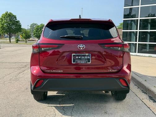Ruby Flare Pearl 2024 Toyota Highlander LE