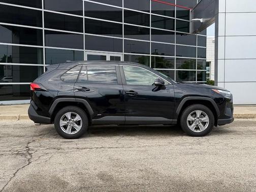 Midnight Black Metallic 2023 Toyota RAV4 Hybrid XLE