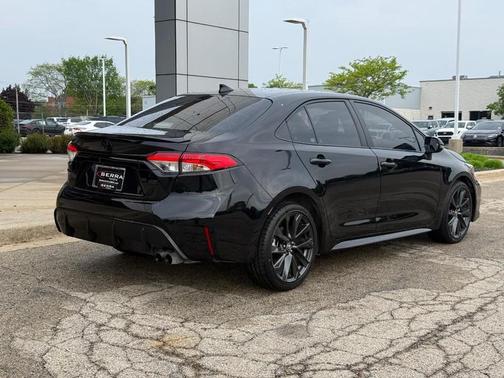 Midnight Black Metallic 2025 Toyota Corolla SE