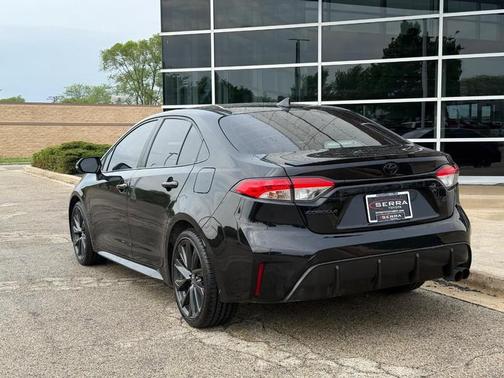Midnight Black Metallic 2025 Toyota Corolla SE