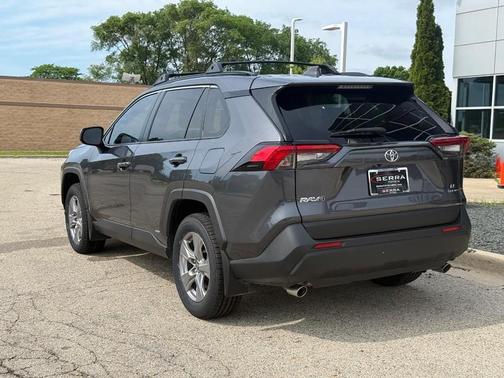 Magnetic Gray Metallic 2025 Toyota RAV4 Hybrid LE