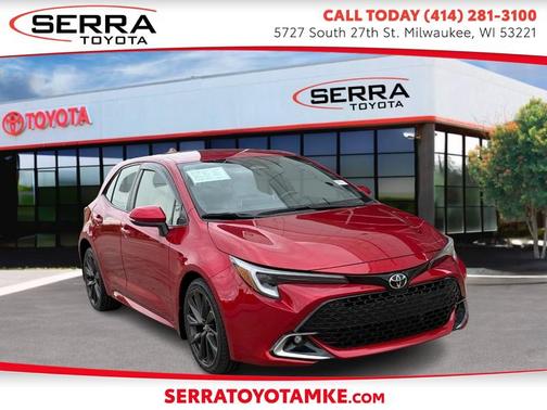 Finish Line Red 2023 Toyota Corolla XSE