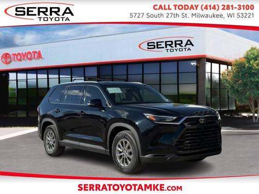 Midnight Black Metallic 2024 Toyota Grand Highlander XLE