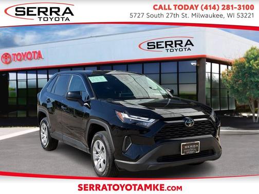 Midnight Black Metallic 2024 Toyota RAV4 LE