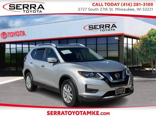 Brilliant Silver 2017 Nissan Rogue SV