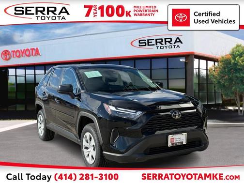 Midnight Black Metallic 2023 Toyota RAV4 LE