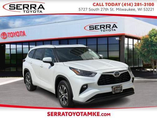 Wind Chill Pearl 2024 Toyota Highlander XLE