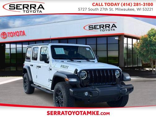 Bright White Clearcoat 2021 Jeep Wrangler Willys