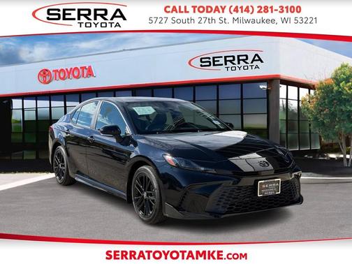 Midnight Black Metallic 2026 Toyota Camry XSE