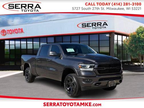 Granite Crystal Metallic Clearcoat 2021 RAM 1500 Laramie