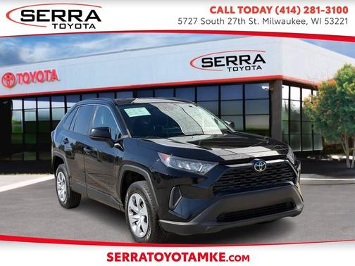 Midnight Black Metallic 2021 Toyota RAV4 LE