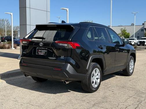 Midnight Black Metallic 2021 Toyota RAV4 LE