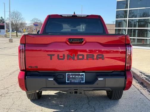 Supersonic Red 2025 Toyota Tundra Limited