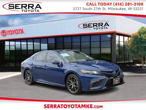 Reservoir Blue 2023 Toyota Camry SE