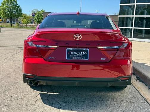 Supersonic Red 2025 Toyota Camry SE
