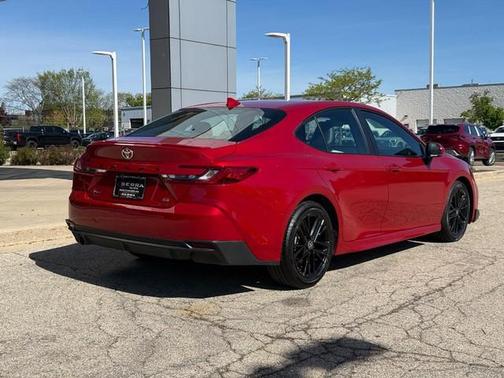 Supersonic Red 2025 Toyota Camry SE