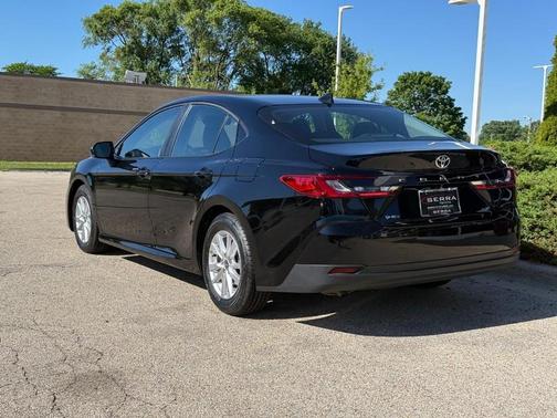 Midnight Black Metallic 2025 Toyota Camry LE