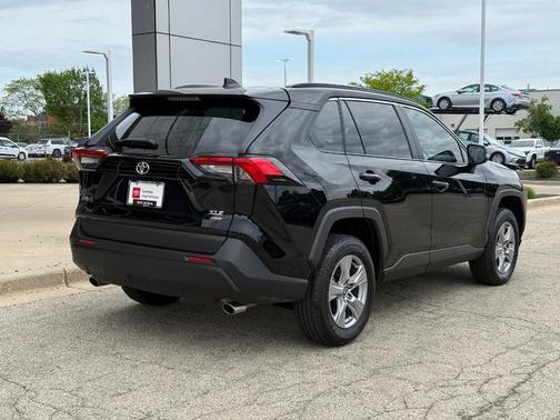 Midnight Black Metallic 2025 Toyota RAV4 XLE