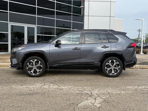 Magnetic Gray Metallic w/Midnight Black Roof 2021 Toyota RAV4 Prime XSE