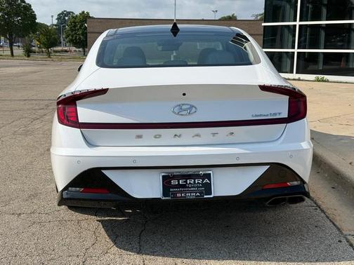 Quartz White 2022 Hyundai SONATA Limited