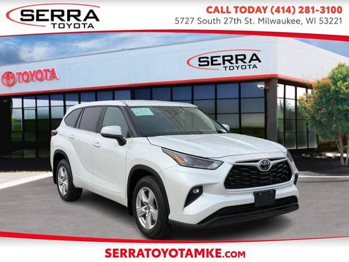 Wind Chill Pearl 2023 Toyota Highlander LE