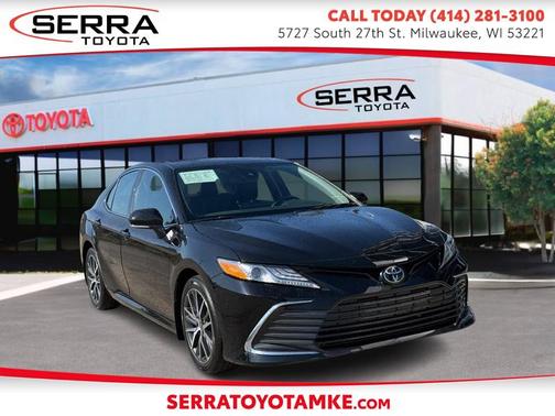 Midnight Black Metallic 2024 Toyota Camry XLE