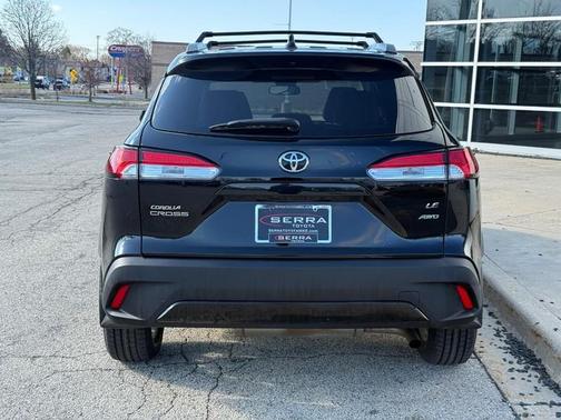 Jet Black 2022 Toyota Corolla Cross LE