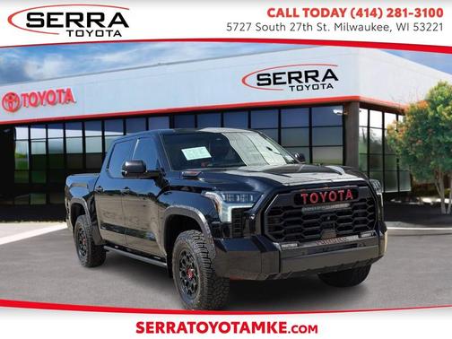 Midnight Black Metallic 2024 Toyota Tundra Hybrid TRD Pro