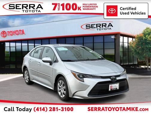 Classic Silver Metallic 2024 Toyota Corolla LE