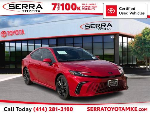 Supersonic Red 2025 Toyota Camry XSE