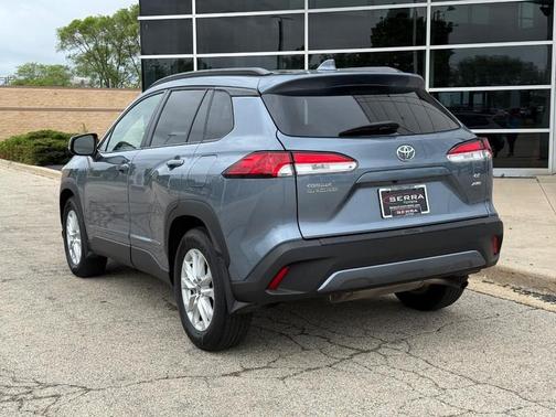 Blue Crush Metallic 2023 Toyota Corolla Cross LE