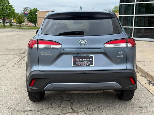 Blue Crush Metallic 2023 Toyota Corolla Cross LE