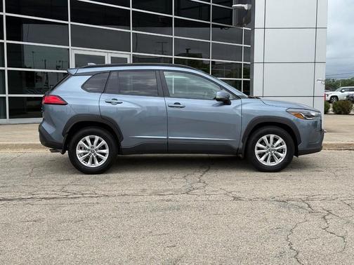 Blue Crush Metallic 2023 Toyota Corolla Cross LE