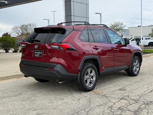 Ruby Flare Pearl 2023 Toyota RAV4 Hybrid XLE
