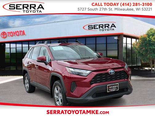Ruby Flare Pearl 2023 Toyota RAV4 Hybrid XLE