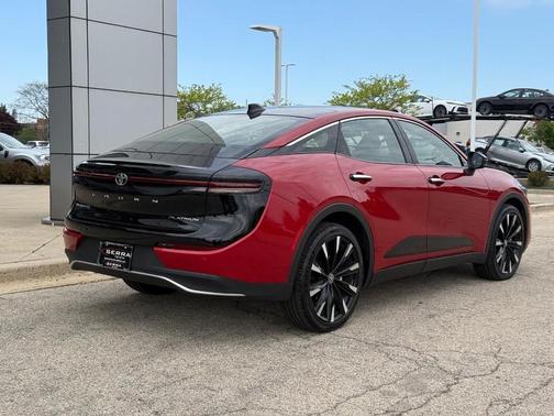 Supersonic Red/Black 2024 Toyota Crown Platinum