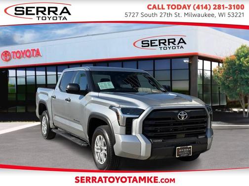 Celestial Silver Metallic 2025 Toyota Tundra SR5