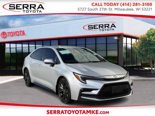 Classic Silver Metallic 2023 Toyota Corolla SE
