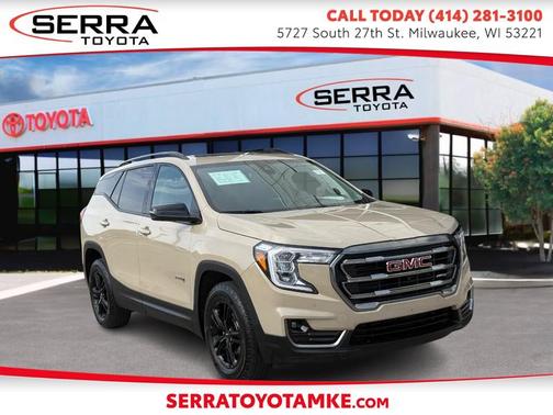 Desert Sand Metallic 2023 GMC Terrain AWD AT4