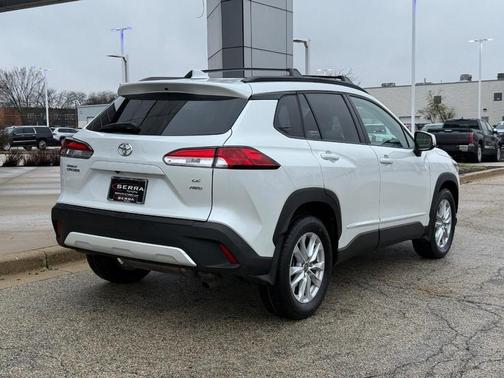 Wind Chill Pearl 2023 Toyota Corolla Cross LE