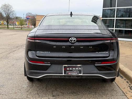 Black 2025 Toyota Crown Platinum