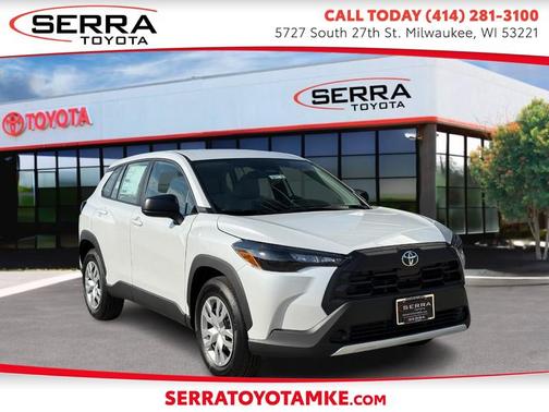 Wind Chill Pearl 2026 Toyota Corolla Cross L