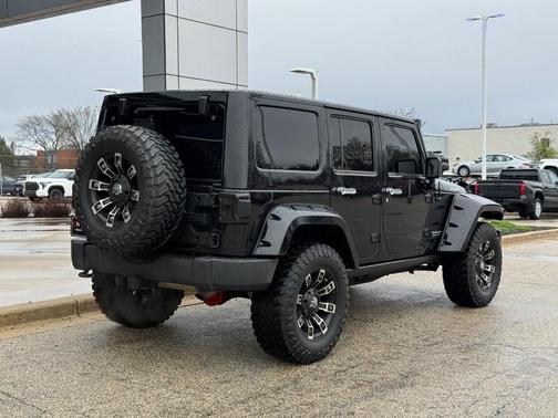 Black 2014 Jeep Wrangler Unlimited Rubicon