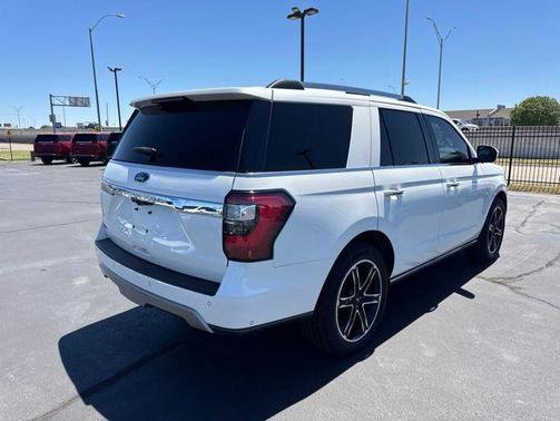 Star White Metallic Tri-Coat 2020 Ford Expedition Limited