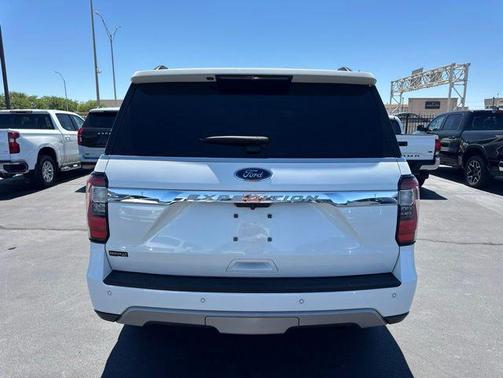 Star White Metallic Tri-Coat 2020 Ford Expedition Limited